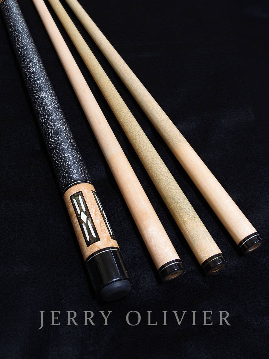 JERRY OLIVIER オリビエ カスタムキュー　現名人の色違い同モデル ☆カスタムキュー☆オリビエ☆JERRY OLIVIER☆美ココボロ☆マラカイト