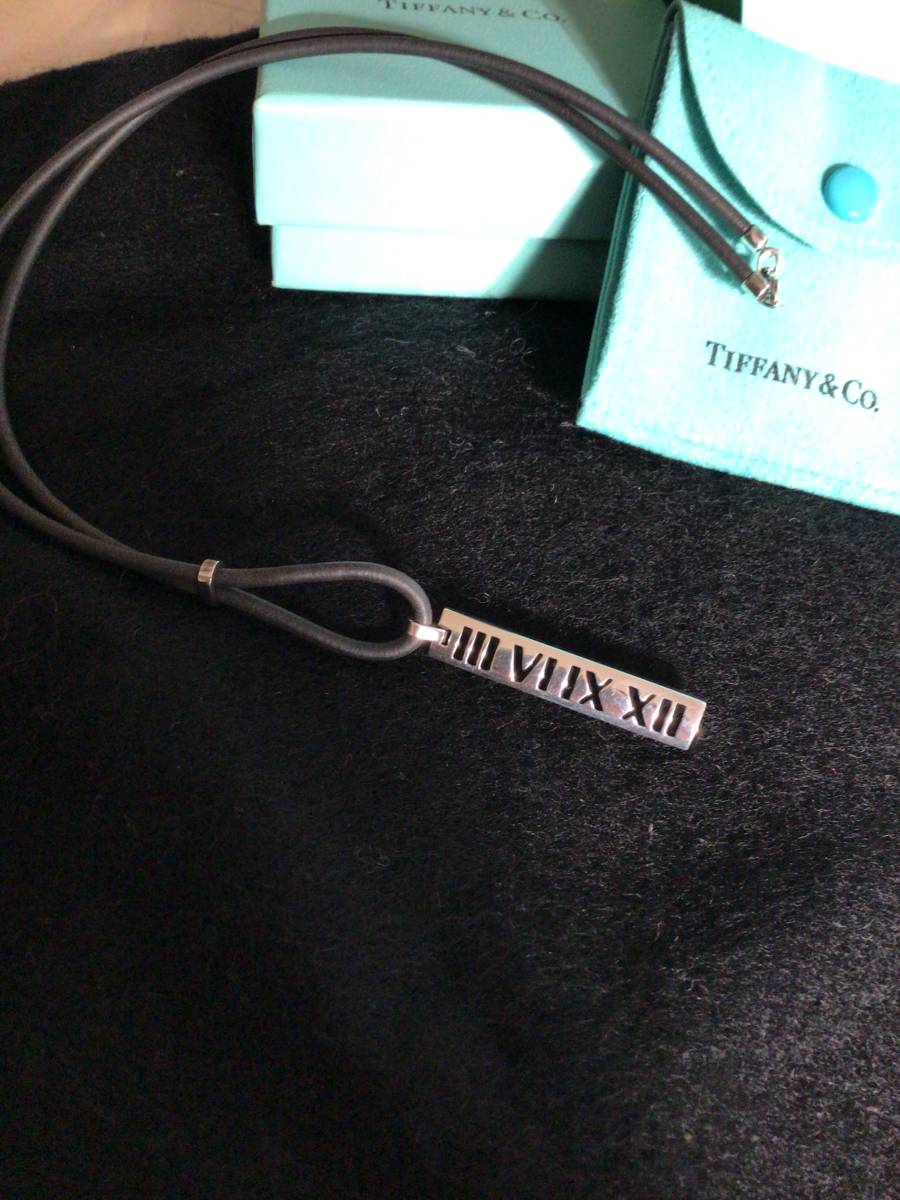Tiffany&co.ティファニーネックレス チョーカー アトラスバーSV925