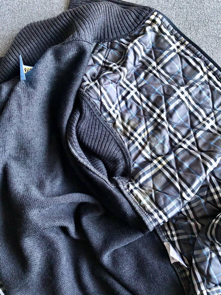 良品】BURBERRY BLACKLABEL バーバリーブラックレーベル ニット