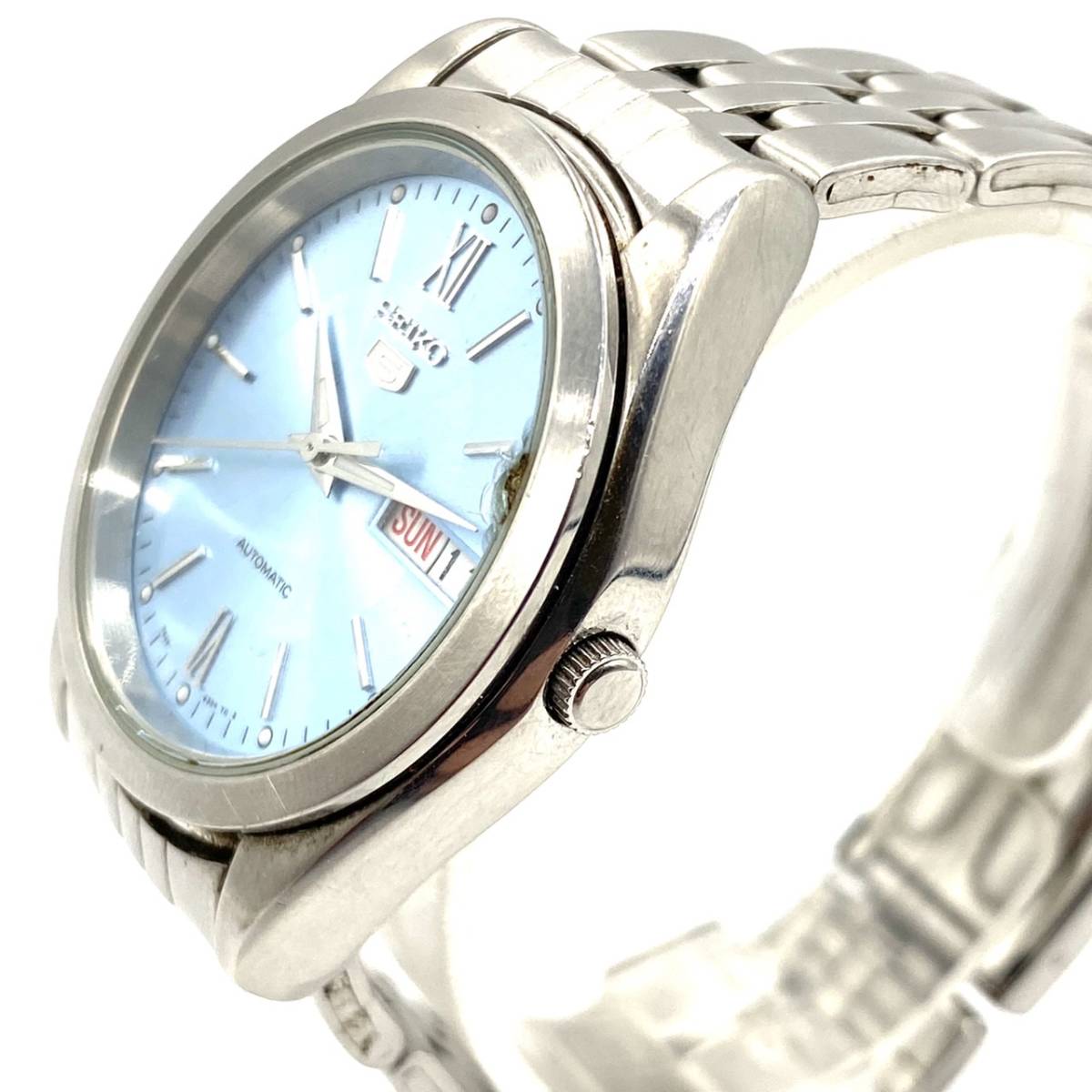 □【稼働品】 SEIKO セイコー SEIKO5 セイコー5 7S26-0420 裏スケ 自動 