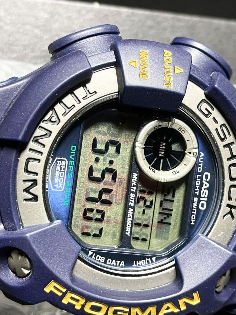 カシオG-SHOCK FROGMAN DW9900MD MAD DOGモデル 整備済み(FROGMAN 