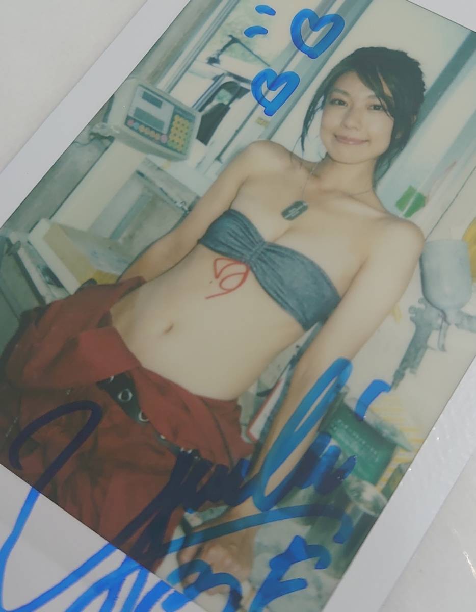 藤木由貴　直筆サインチェキ　水着 藤木由貴 直筆サインチェキ 水着 - メルカリ 藤木由貴 直筆サイン