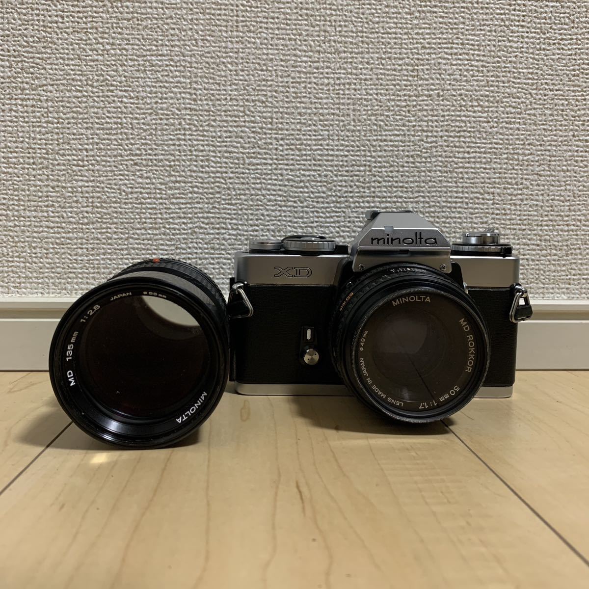 動作品◆Minolta XD + MD 50mm F1.7 @c35 Minolta 50mm MD 35mm SLR Rokkor-X f1.7 XD-11 w⁄MD Camera Rokkor