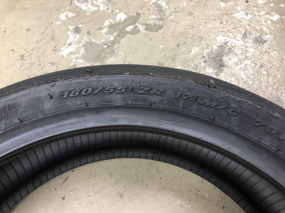 ピレリ スーパーコルサV3 180/55-17 SC2 使用30分 自動車、オートバイ