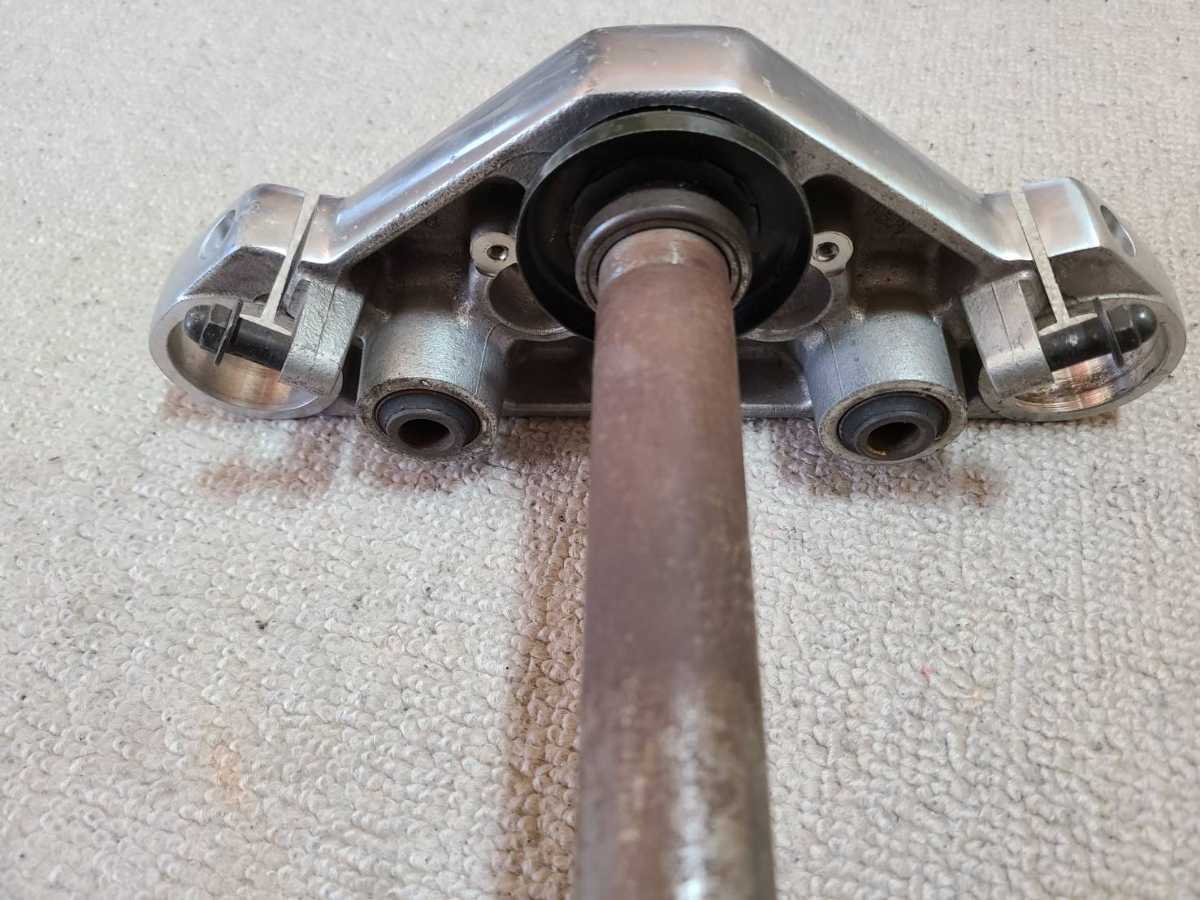 送料込み!　スティード　ステム トップブリッジ トリプルツリー 社外トリプルツリー スティード400(NC26-1214)◇ 8度？ イージーライダース製スティード400ステアリングステム 210429スティード400(NC26-1110)□ トップ