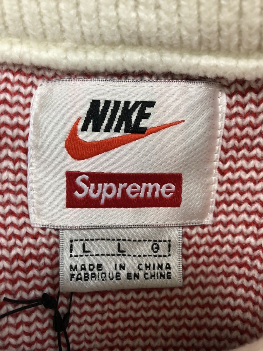 Sweater Supreme シュプリーム Swoosh ナイキ supreme nike × NIKE 19SS sweaterの通販 ス Nike セーター Vest 公式通販