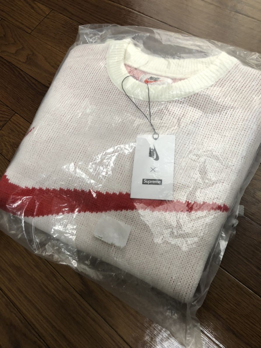 Sweater Supreme シュプリーム Swoosh ナイキ supreme nike × NIKE 19SS sweaterの通販 ス Nike セーター Vest 公式通販