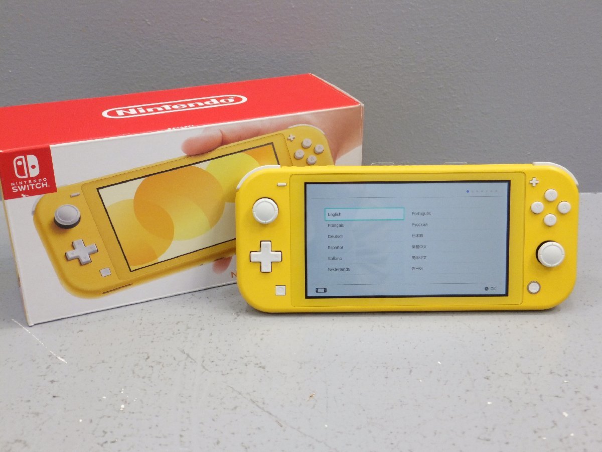 Switch light イエロー ジャンク品 Switch Lite Nintendo - light