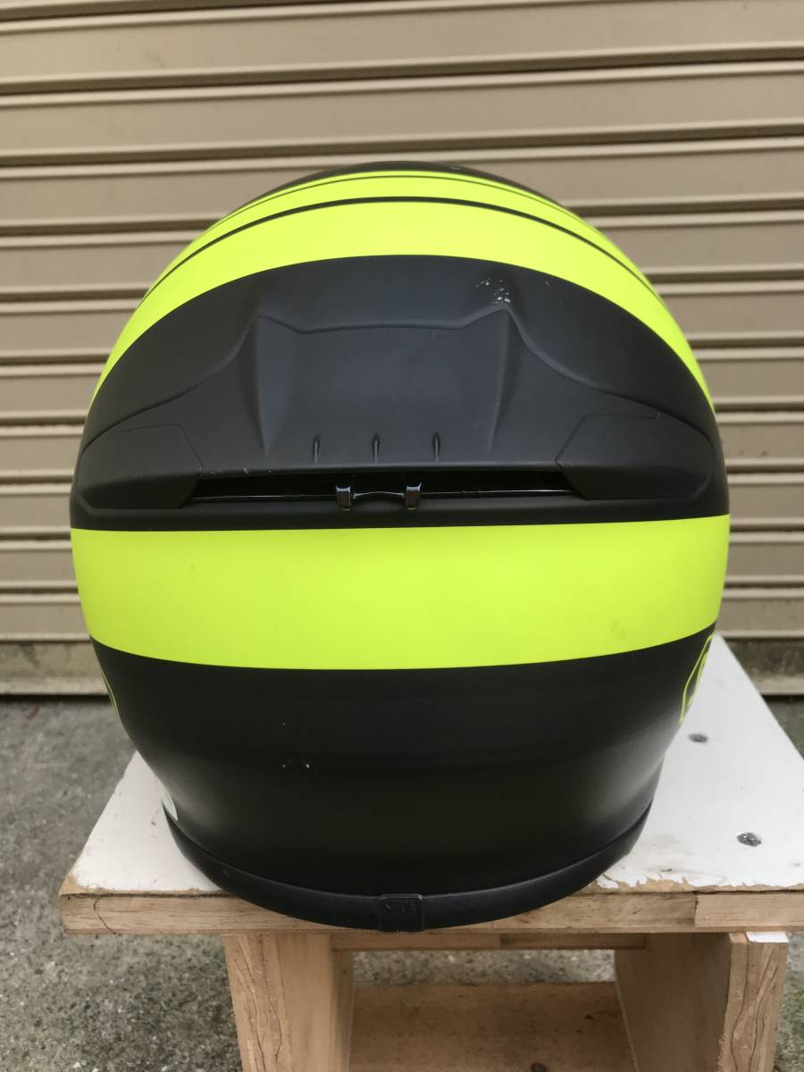 SHOEI Z-8 マットブラック Z8 中古SHOEI *写真・商品説明必ず確認お願いします SHOEI Z -7 XLサイズ　マットブラック／イエロー