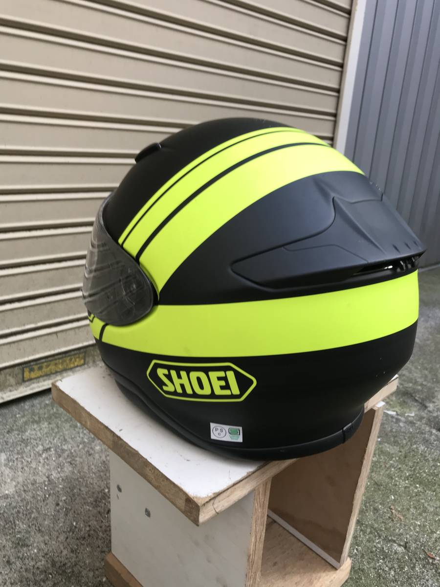 SHOEI Z-8 マットブラック Z8 中古SHOEI *写真・商品説明必ず確認お願いします SHOEI Z -7 XLサイズ　マットブラック／イエロー