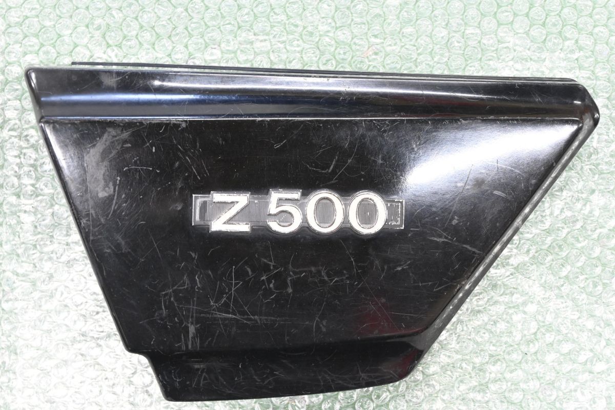 当時物 純正 Z500FX 左サイドカバー 1 検) Z400FX Z550FX Z400J K928