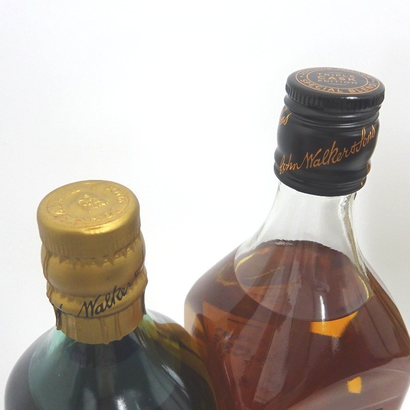 ジョニーウォーカー スコッチ 2本セット 750/1000ml ジョニー