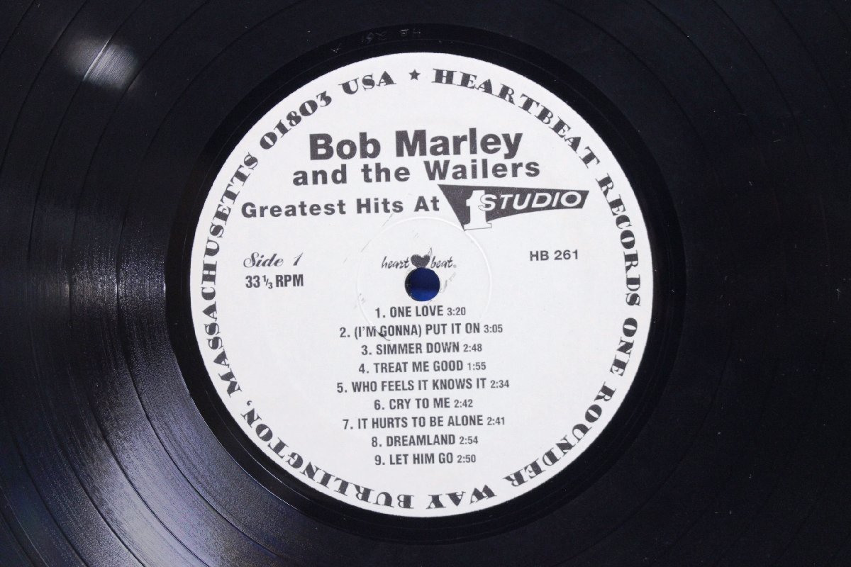 Bob Marley & The Wailers Greatest Hits At Studio One HB261 