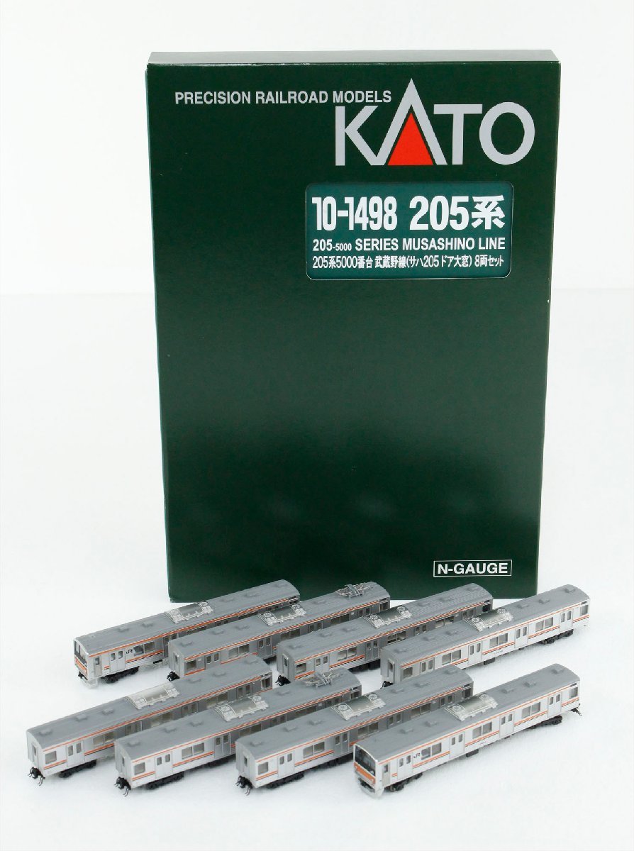 【中古・現状品】Nゲージ KATO カトー 10-1498 205系5000番台 武蔵野線 サハ205 ドア大窓 8両セット”