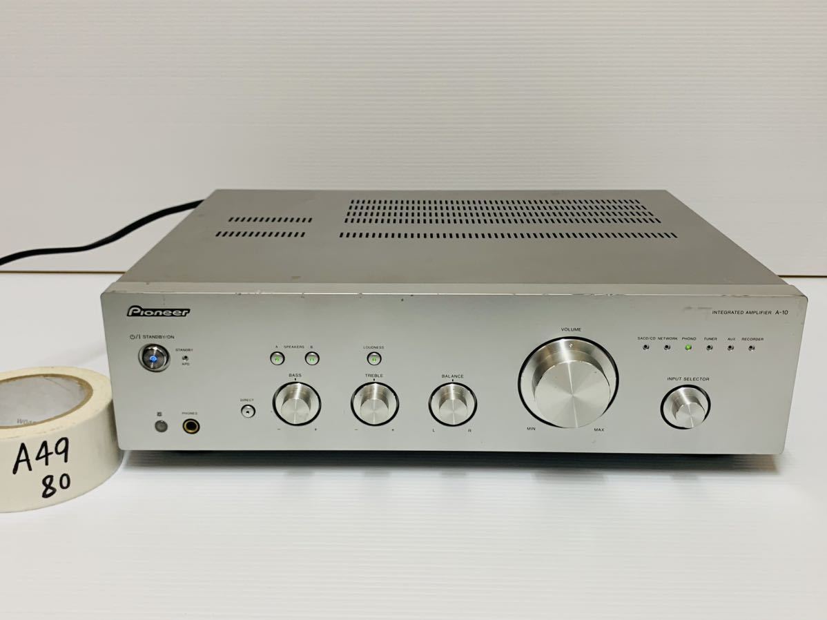 激安大特価，本物保証 Pioneer パイオニア プリメインアンプ A-10 2014年製品(パイオニア)｜売買されたオークション情報、yahooの商品情報をアーカイブ公開 - オークファン パイオニア