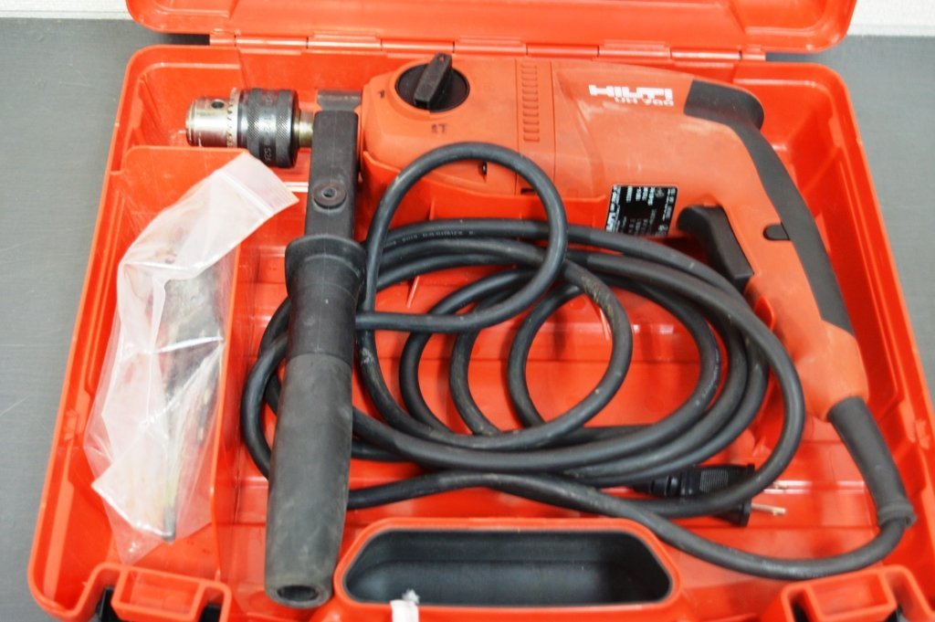 【HILTI ヒルティ】HILTIコード式振動ドリル UH-700　(菅1523YO)