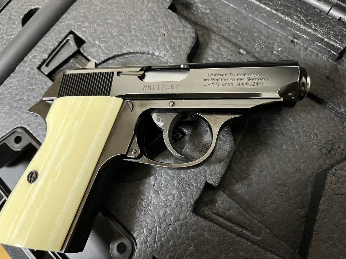 絶版マルゼン ガスブローバック ワルサーPPK/S ムービープロップ