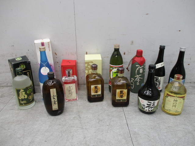 爆買い，お得 T2175⑤ 未開栓 焼酎/泡盛 島唄/宮の露/神の河/白波他 12本 まとめ売り 古酒(黒糖焼酎)｜売買されたオークション情報、yahooの商品情報をアーカイブ公開 - オークファン 黒糖焼酎