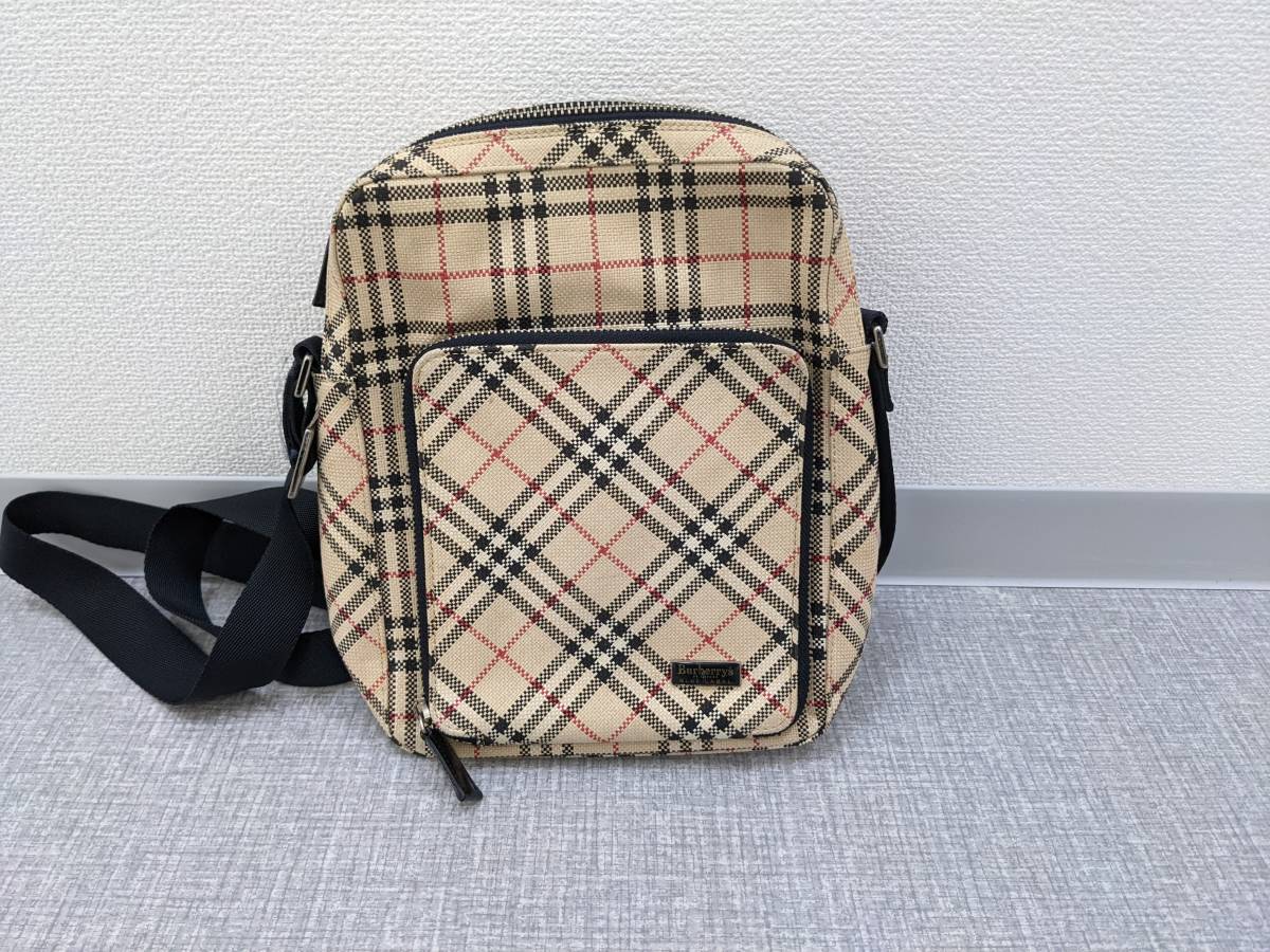 476】 BURBERRY バーバリー BLUE LABEL ブルーレーベル ノバチェック 