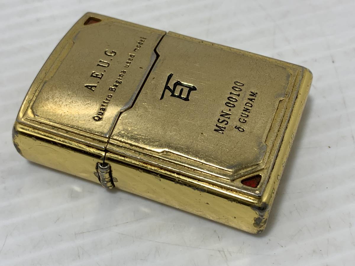 21010◇Zippo 機動戦士Zガンダム 百式 AEUG MSN-00100 ジッポ F 07 USA 