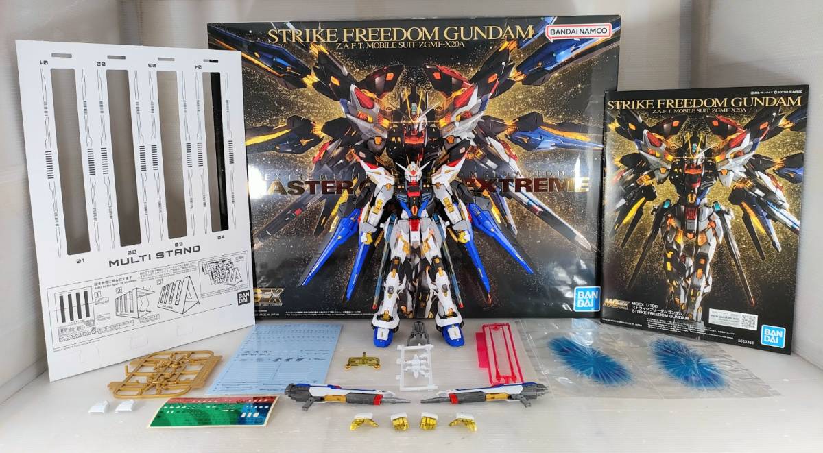MGEX ストライクフリーダムガンダム 塗装 完成品 検( 機動戦士 