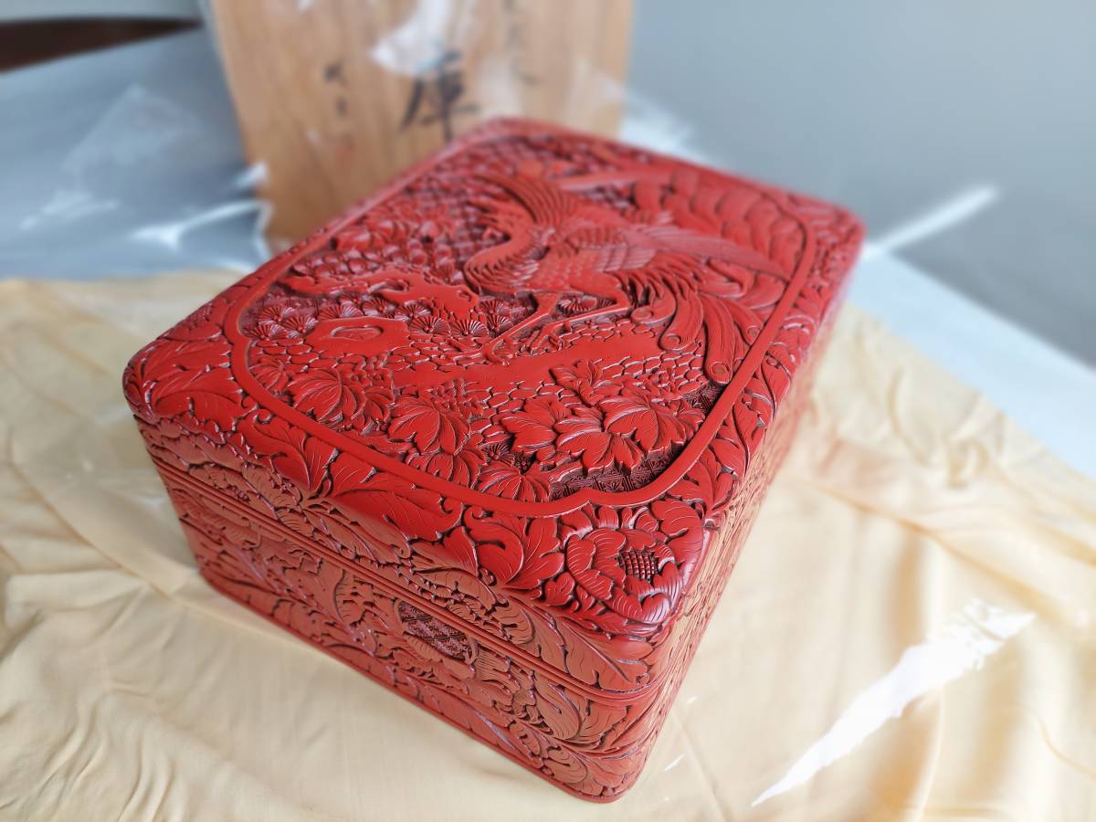 村上木彫堆朱 | むらかみ- -鮭・酒・人情 漆器 村上市観光協会 伝統工芸品 村上木彫堆朱職人が語る、伝統技術と未来への想い｜狼煙-NOROSHI-日本 MUKU工房 小物入れ 木製 硯箱 花鳥文様 “村上木彫堆朱（むらかみきぼりつい 「彫り」と「塗り」の融合 茶道具