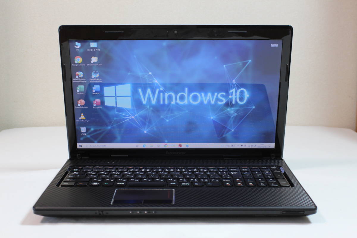 爆速☆SSD☆カスタマイズ高機能・カーボン調・美品☆レノボLENOVO G570
