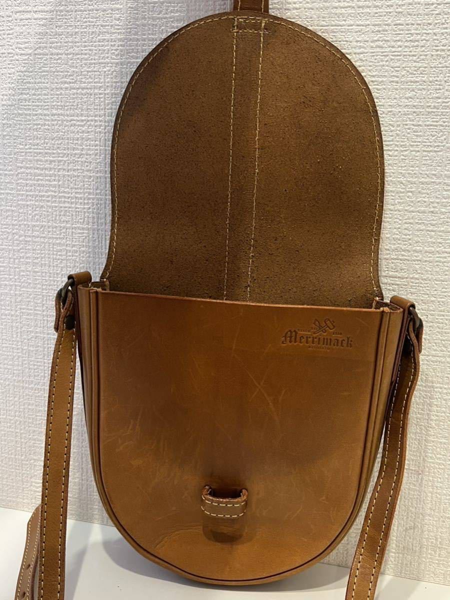 ☆Merrimack KIYOSATO☆メリーマック清里☆革工房☆日本製☆ショルダー 