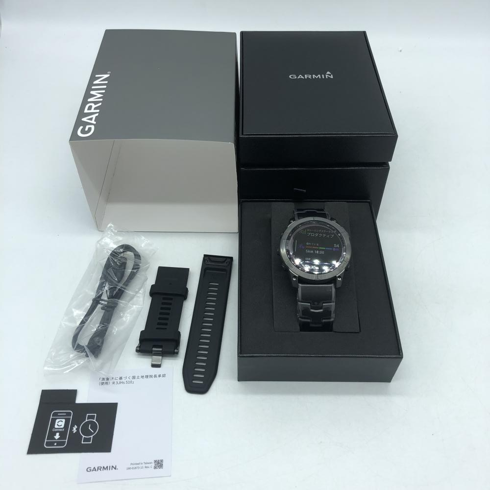中古】GARMIN fenix 7 Sapphire Dual Power … ガーミン fenix 7