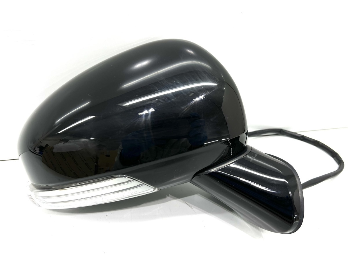トヨタ　ウィッシュ　ZGE20　純正　右　ドアミラー　Murakami9851 87910-68080 7P　黒　（G22-61）