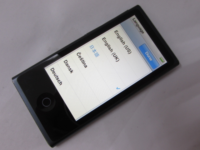 赤字超特価，新品 ipod nano アイポッドナノ 本体のみ 初期化 スレート MD481J A1446 第7世代 16GB アップル/5172SA(iPod nano)｜売買されたオークション情報、yahooの商品情報をアーカイブ公開 - オークファン アップル