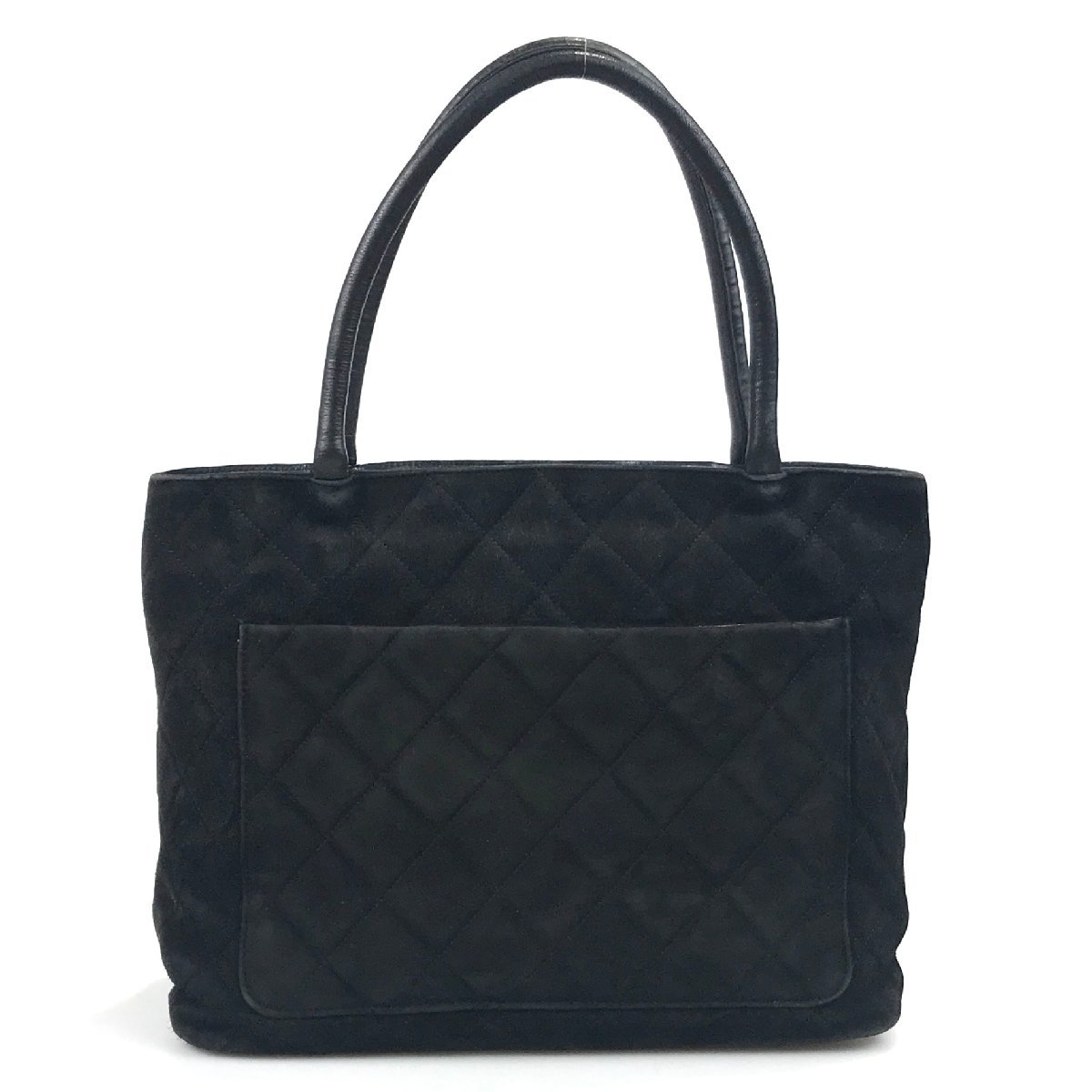 【1円～】 シャネル CHANEL バッグ ハンドバッグ トートバッグ ココマーク 復刻トート スエード レザー ゴールド金具 中古