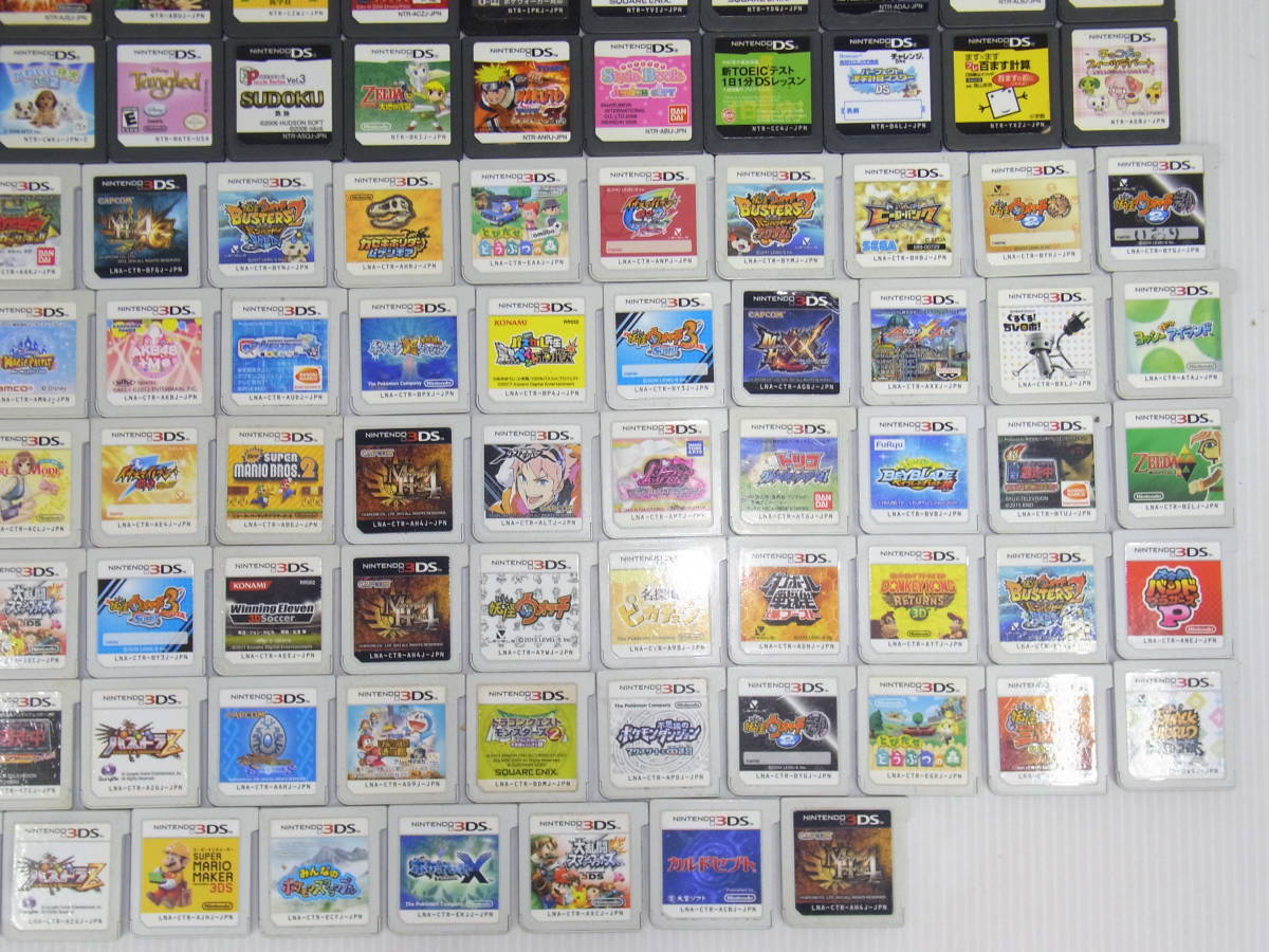 H#放出!! 1円～!! ジャンク ニンテンドーDS/3DS ソフト 310本以上