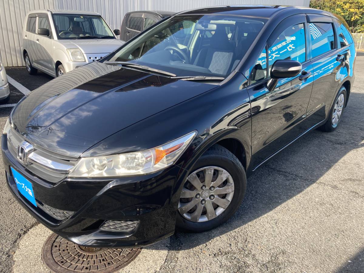 F816［大セール］21年ストリーム黒1.8！『低走行５万キロ！』ナビ！後カメラ！ＴＶ！ＤＶＤ！ＥＴＣ！ＨＩＤ！オートライト！