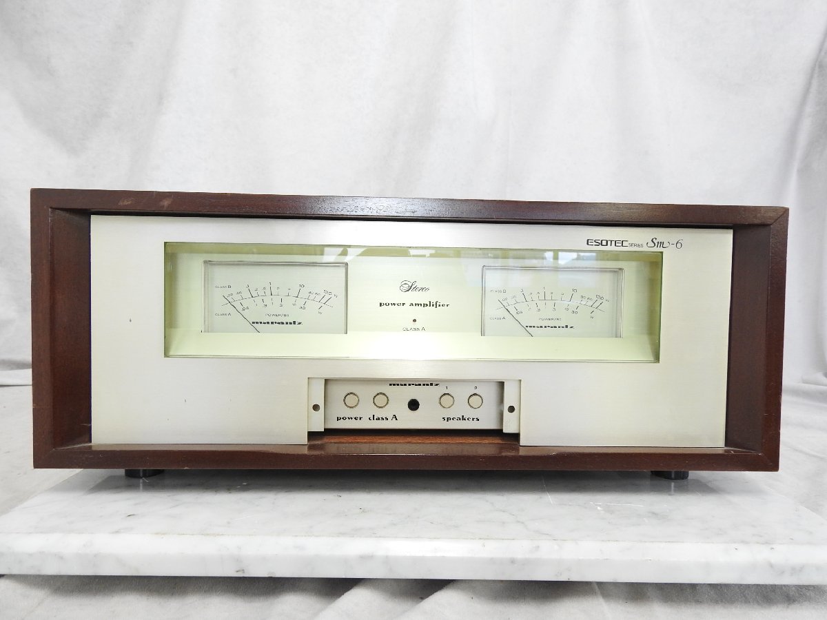 SM-6 ESOTEC Marantz マランツ パワーアンプ Yahoo marantz - A Audio
