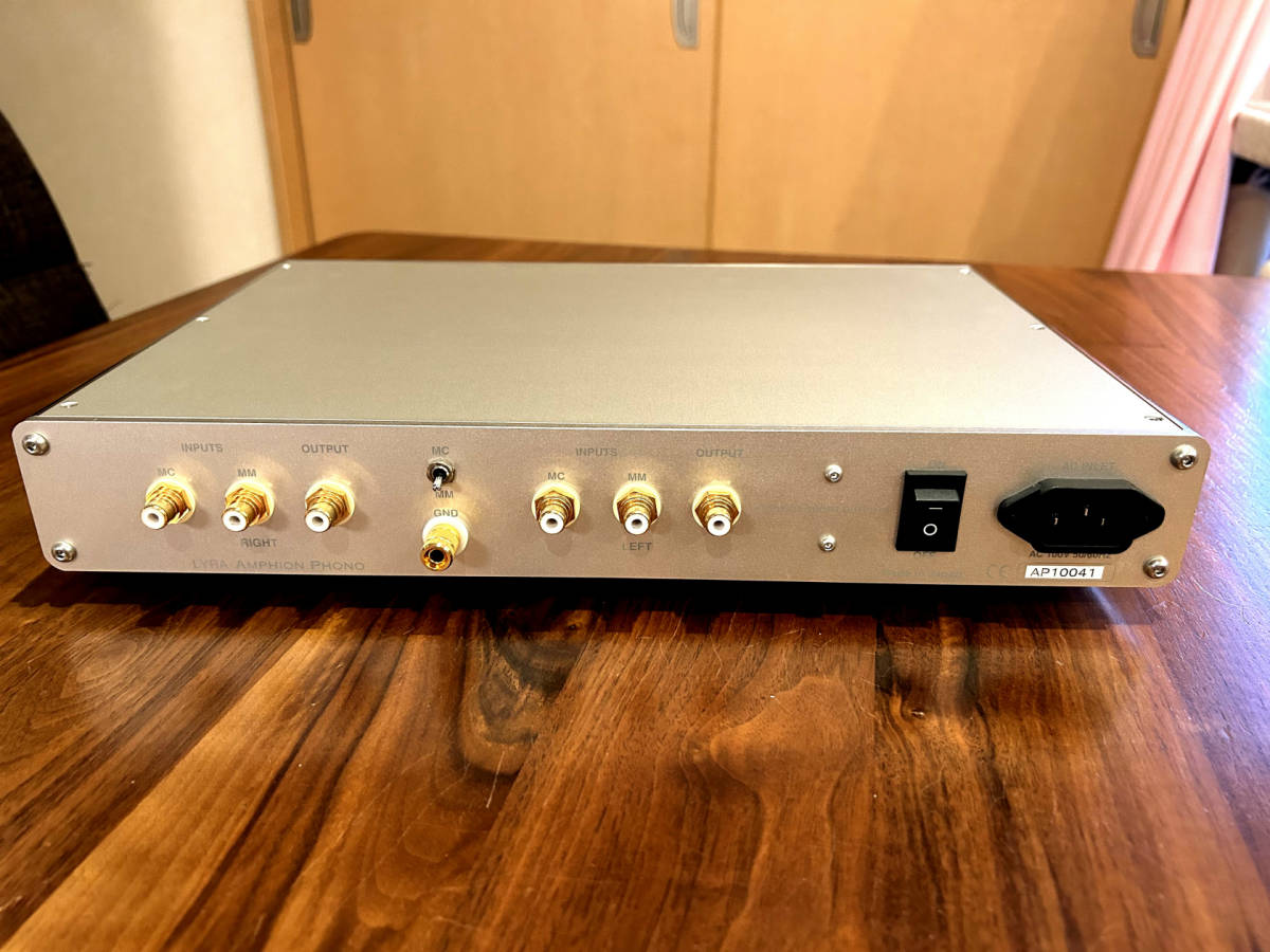 希少品! LYRA AMPHION PHONO フォノイコライザー LYRA AMPHION - 希少品! LYRA AMPHION PHONO フォノイコライザー LYRA AMPHION -