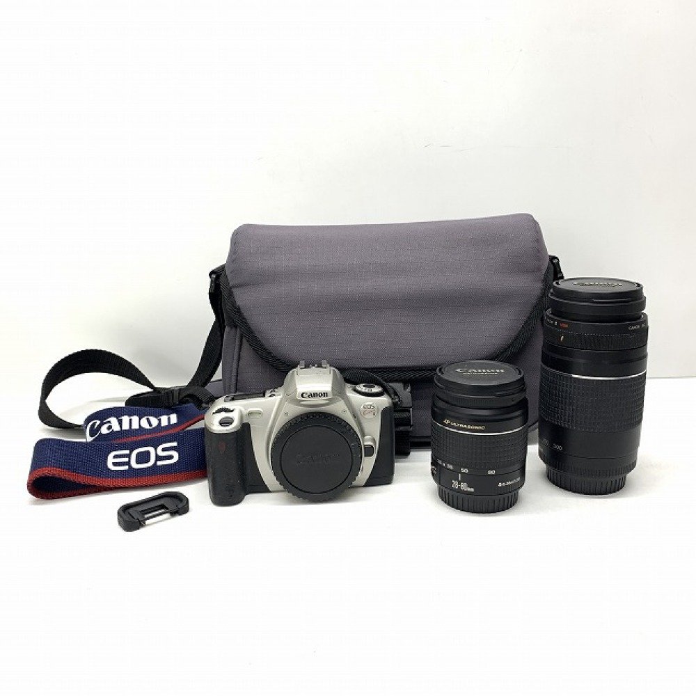 ジャンク Canon キャノン 一眼レフフィルムカメラ EOS KISS Ⅲ 28-80mm