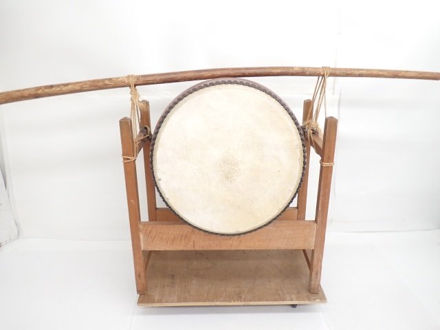 締太鼓 附締太鼓 平胴太鼓 ハードケース 中古品 桶胴太鼓 長