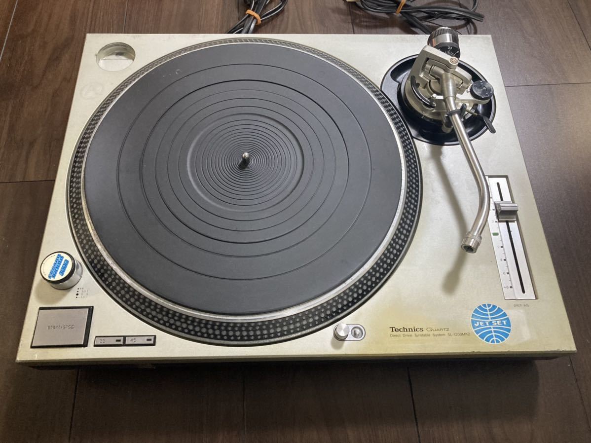 ■ジャンク 即決■Technics SL-1200MK２■テクニクス ターンテーブル■ Technics ターンテーブル SL-1200MK2 プレイヤー ジャンク扱い ターンテーブル■