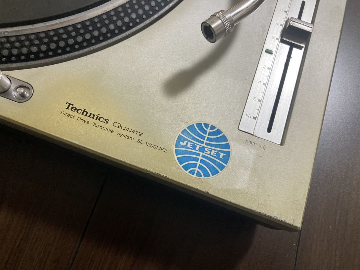■ジャンク 即決■Technics SL-1200MK２■テクニクス ターンテーブル■ Technics ターンテーブル SL-1200MK2 プレイヤー ジャンク扱い ターンテーブル■