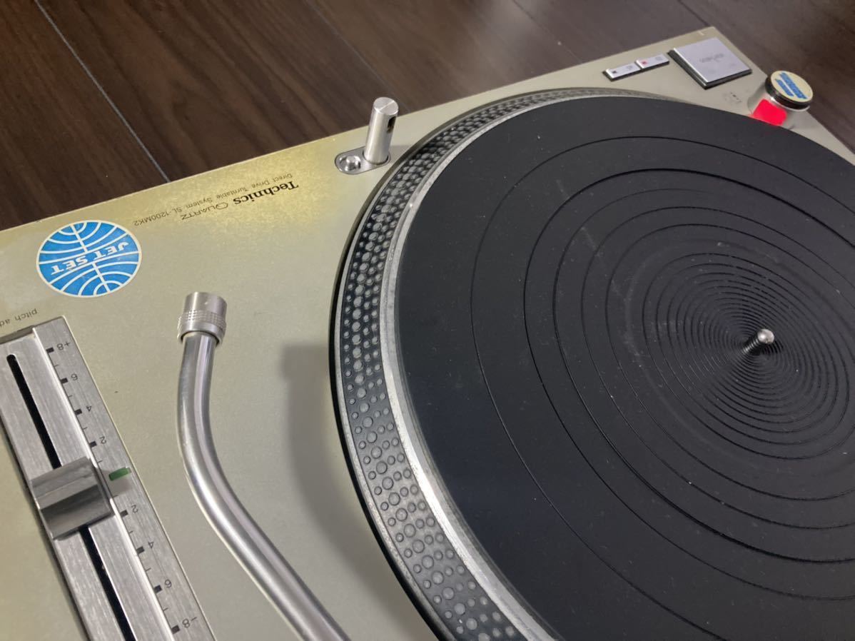 ■ジャンク 即決■Technics SL-1200MK２■テクニクス ターンテーブル■ Technics ターンテーブル SL-1200MK2 プレイヤー ジャンク扱い ターンテーブル■