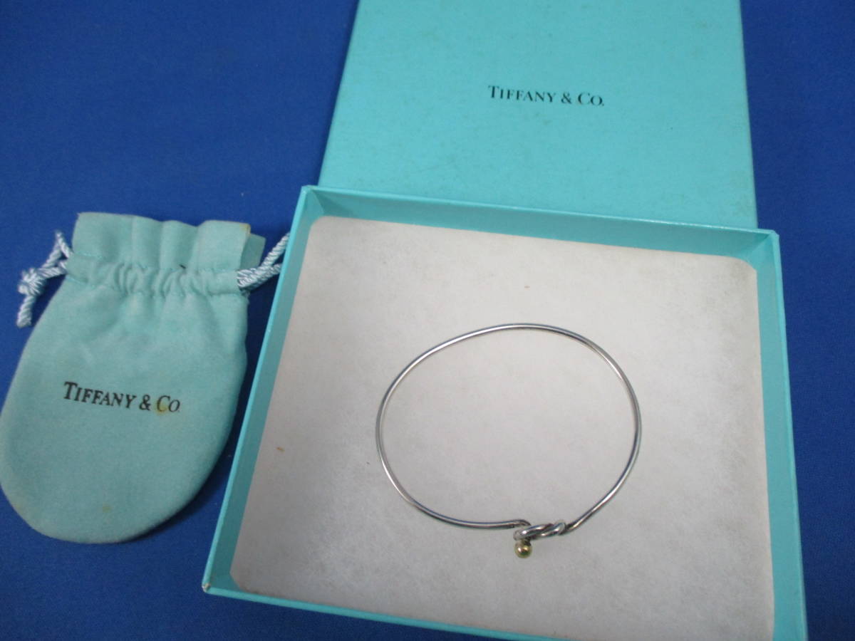 TIFFANY&CO. ティファニー ラブノット フックアンドアイ 925 750
