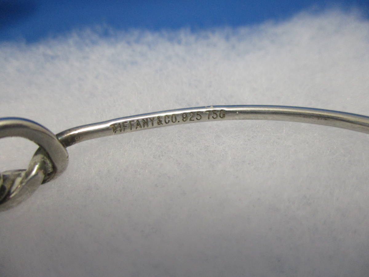 TIFFANY&CO. ティファニー ラブノット フックアンドアイ 925 750