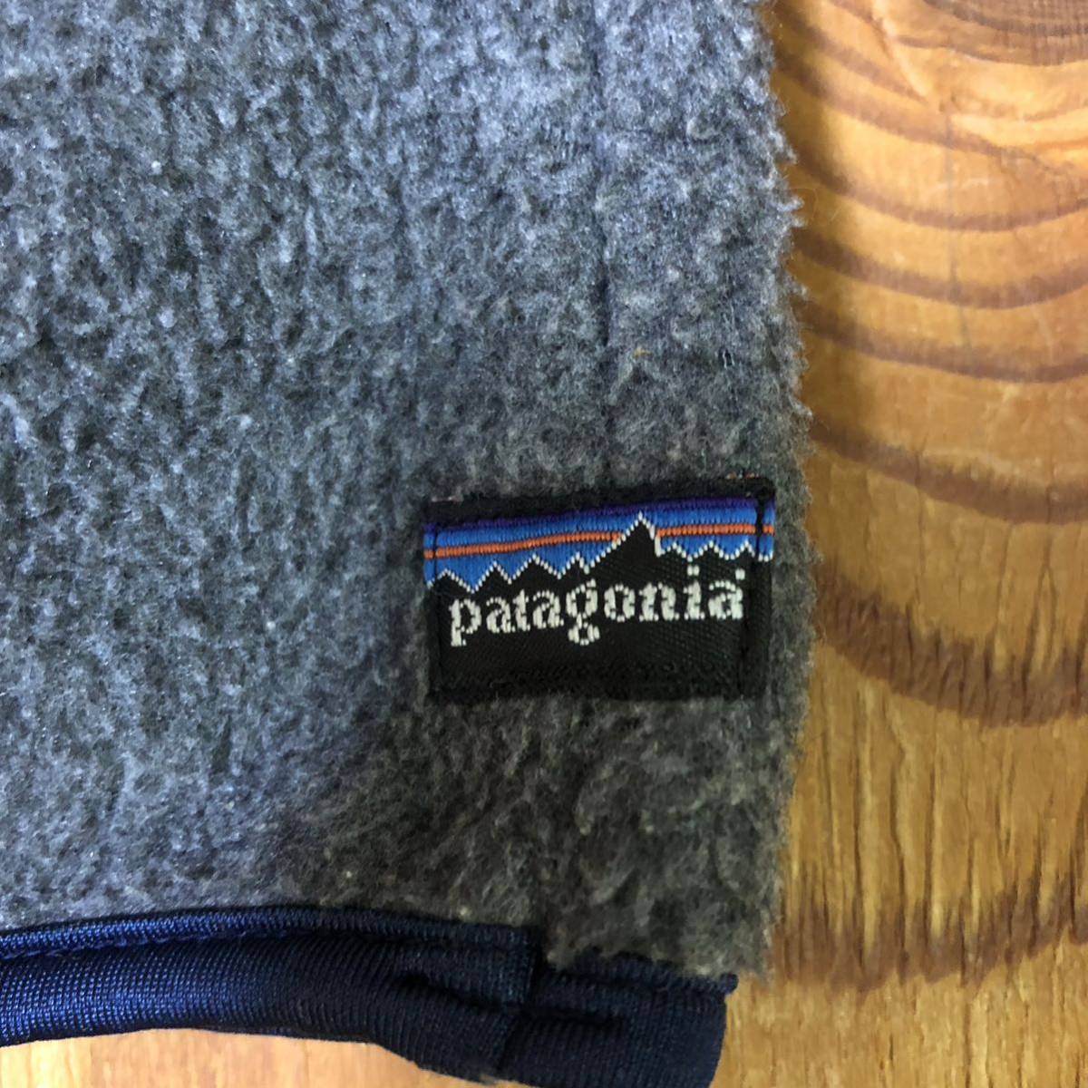 送料370円 90s patagonia パタゴニア フリースバラクラバ めざし帽