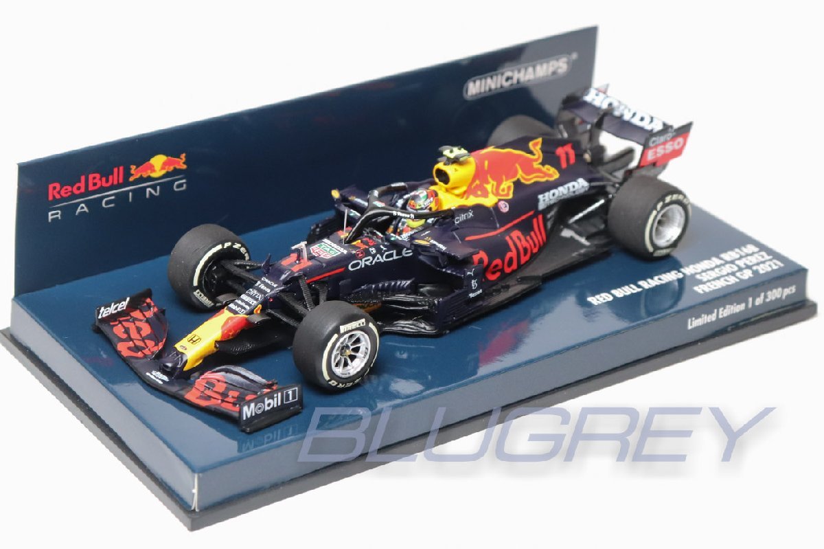 新作，正規品 ミニチャンプス 1/43 レッドブル ホンダ F1 RB16B #11 セルジオ ペレス フランスGP 2021 3位 MINICHAMPS(レーシングカー)｜売買されたオークション情報、yahooの商品情報をアーカイブ公開 - オークファ レーシングカー