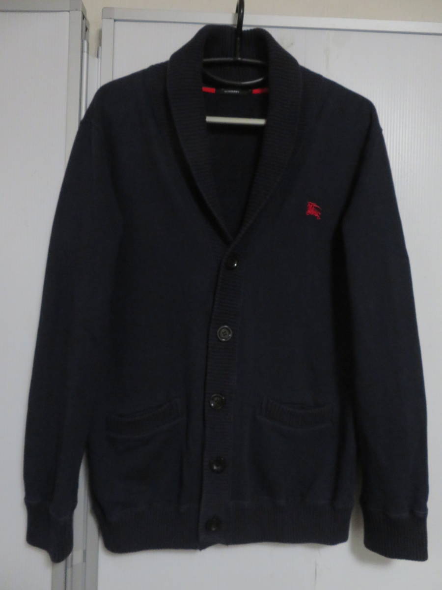 正規品，定番 ＢＵＲＢＥＲＲＹ BLUCKLABEL 綿カーディガン ３ ネイビー(トップス)｜売買されたオークション情報、yahooの商品情報をアーカイブ公開 - オークファン 男性用