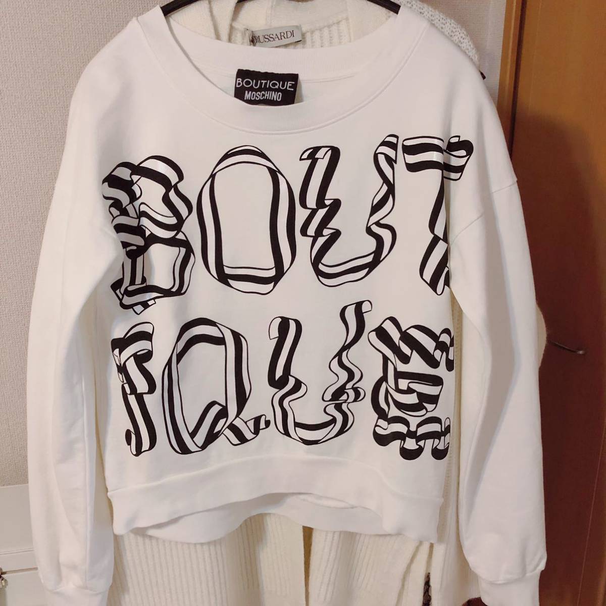 MOSCHINO モスキーノ トレーナー スウェット・トレーナー(レディース 