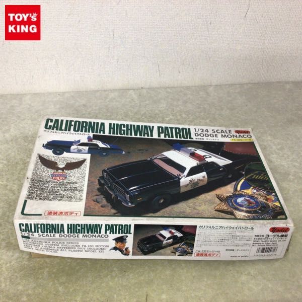 ヨーデル模型 1/24 カルフォルニア ハイウェイ パトロール ダッチ