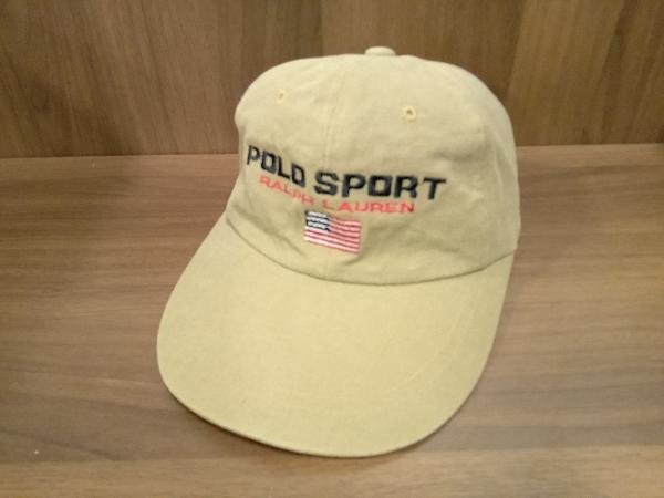 POLO RALPH LAUREN ポロラルフローレン 帽子 キャップ ベージュ polo