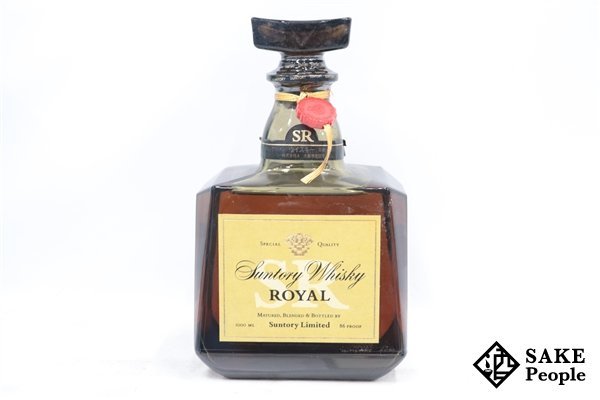 ◇1円～ サントリー ローヤル SR 1000ml 43% 箱付き ジャパニーズ - 1 